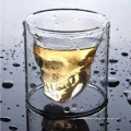 Haonai Man blown 2.5oz (75ml) Crystal Skull Shot glasses.